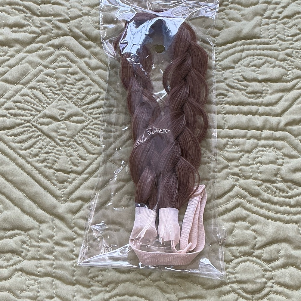 Source Unknown Chestnut Braided Headband